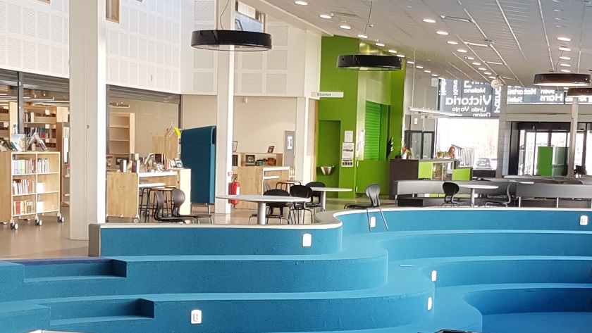 Skolbiblioteket på Nyköpings högstadium Alpha